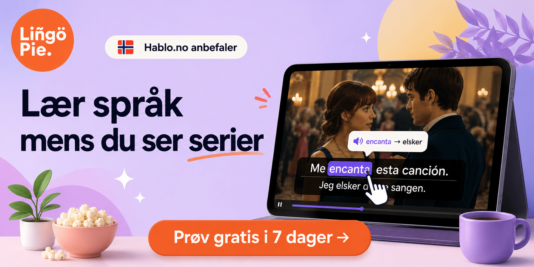 Lær språk med Lingopie – gratis prøveperiode