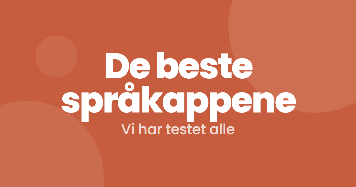 Beste språkapper
