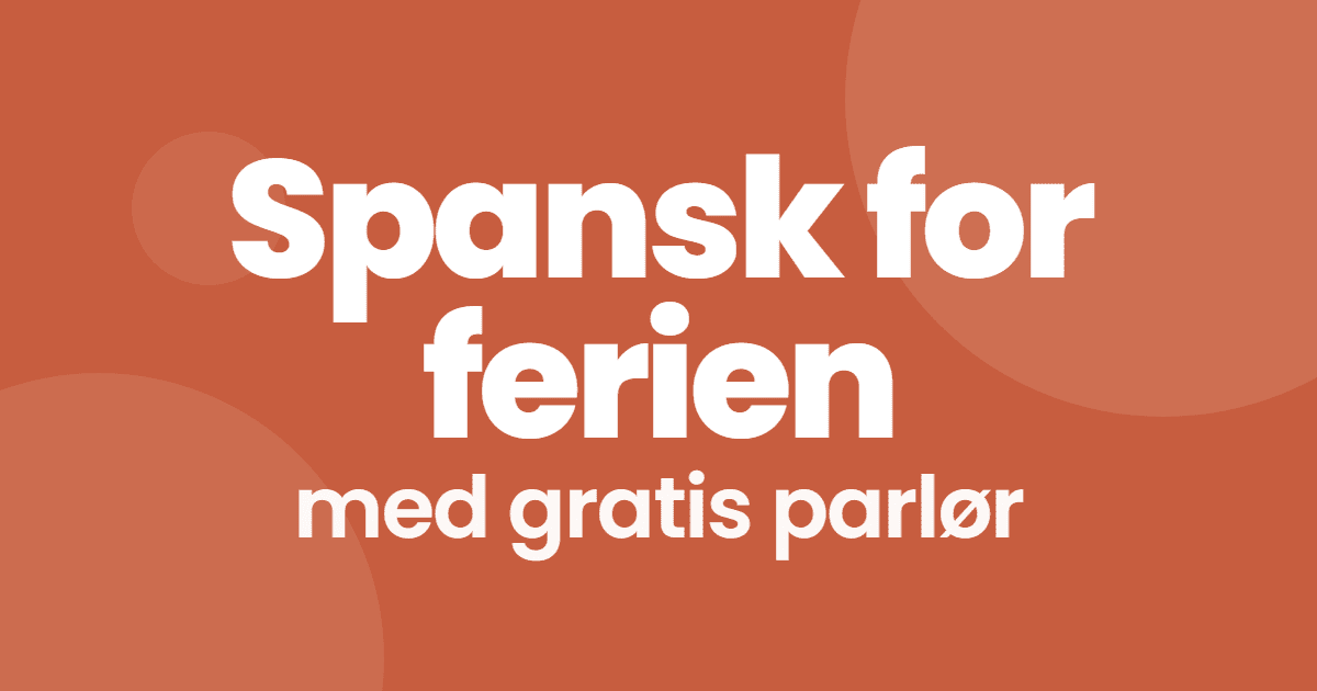 Spanske fraser for Spania